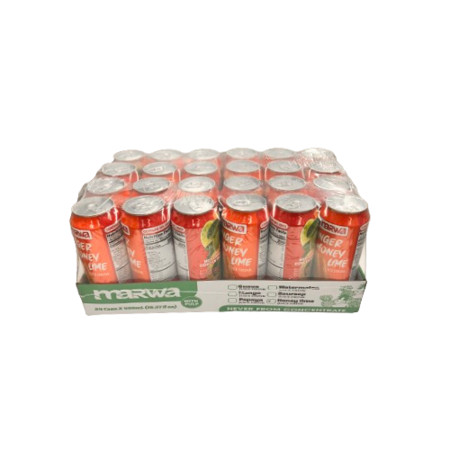 Marwa Juice SMALLER PACK Ginger Honey Lime