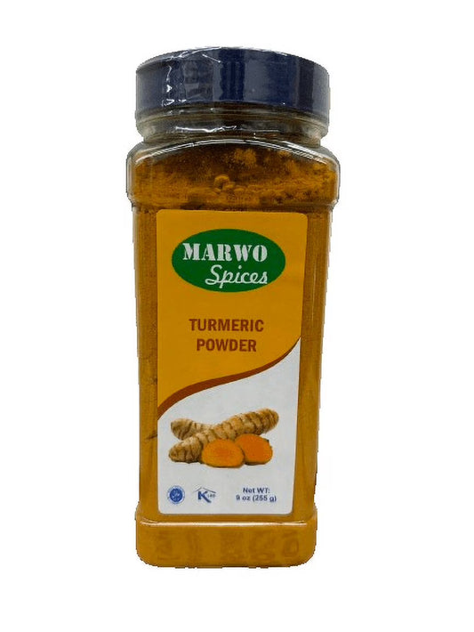 Marwo Spices Turmeric Powder, 9oz